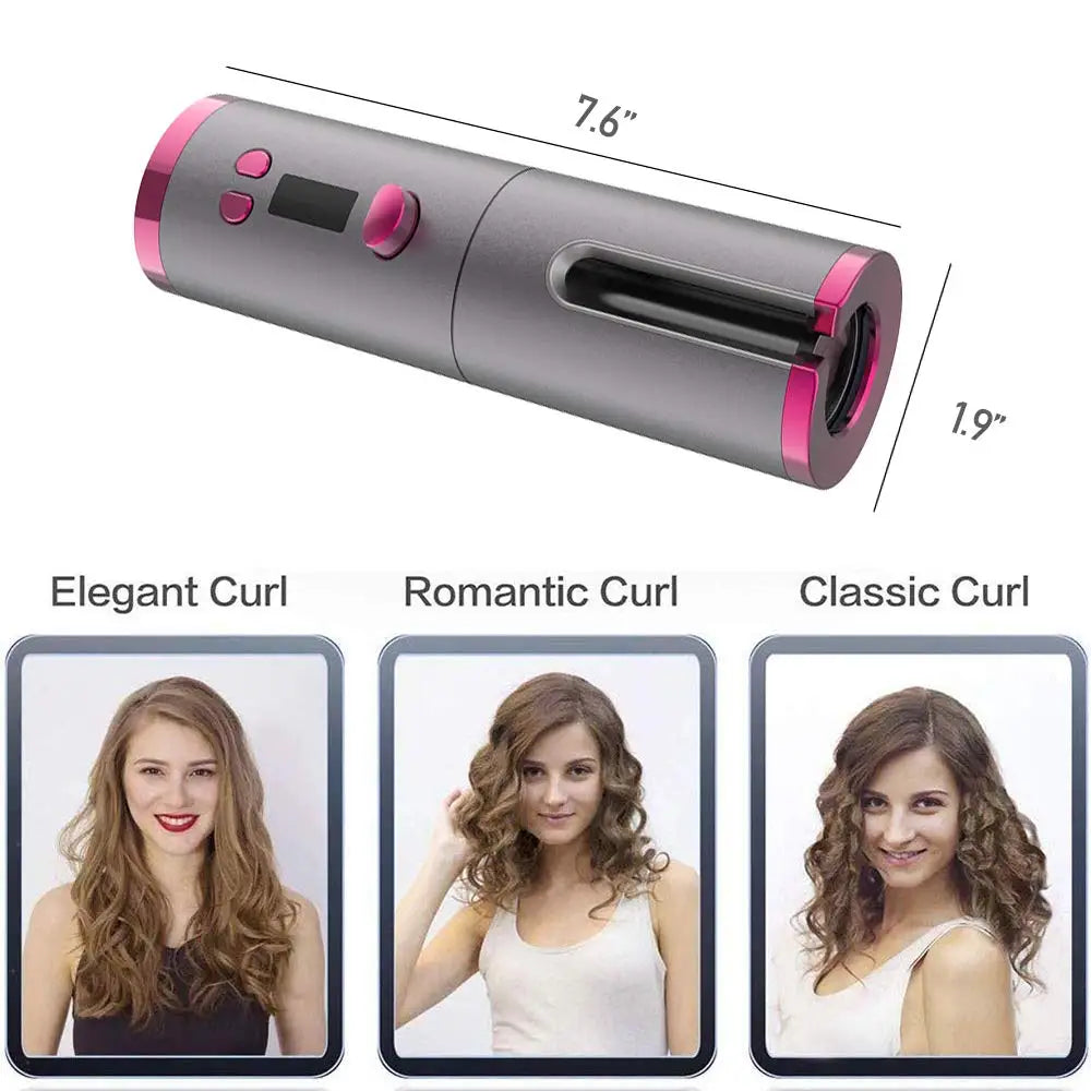 Cordless Automatic Hair Curler