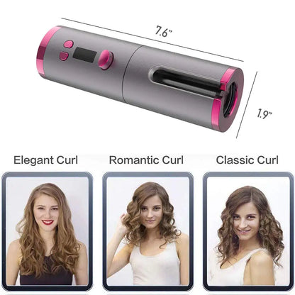 Cordless Automatic Hair Curler