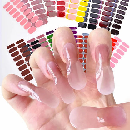 Gel Nail Stickers Patch